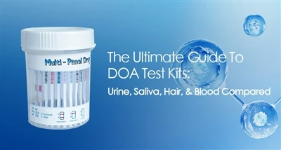 De ultieme gids voor DOA-testkits: urine, speeksel, haar en bloed vergeleken